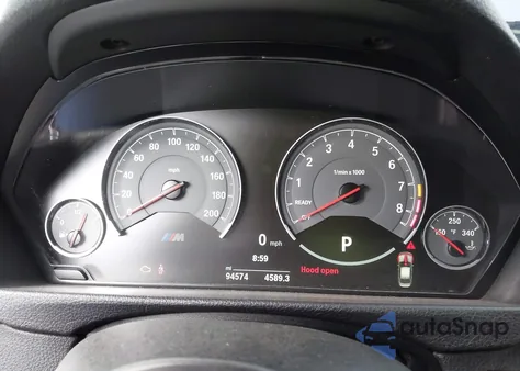 2016 BMW M3 z USA, uszkodzony, nr VIN WBS8M9C56G5E68505